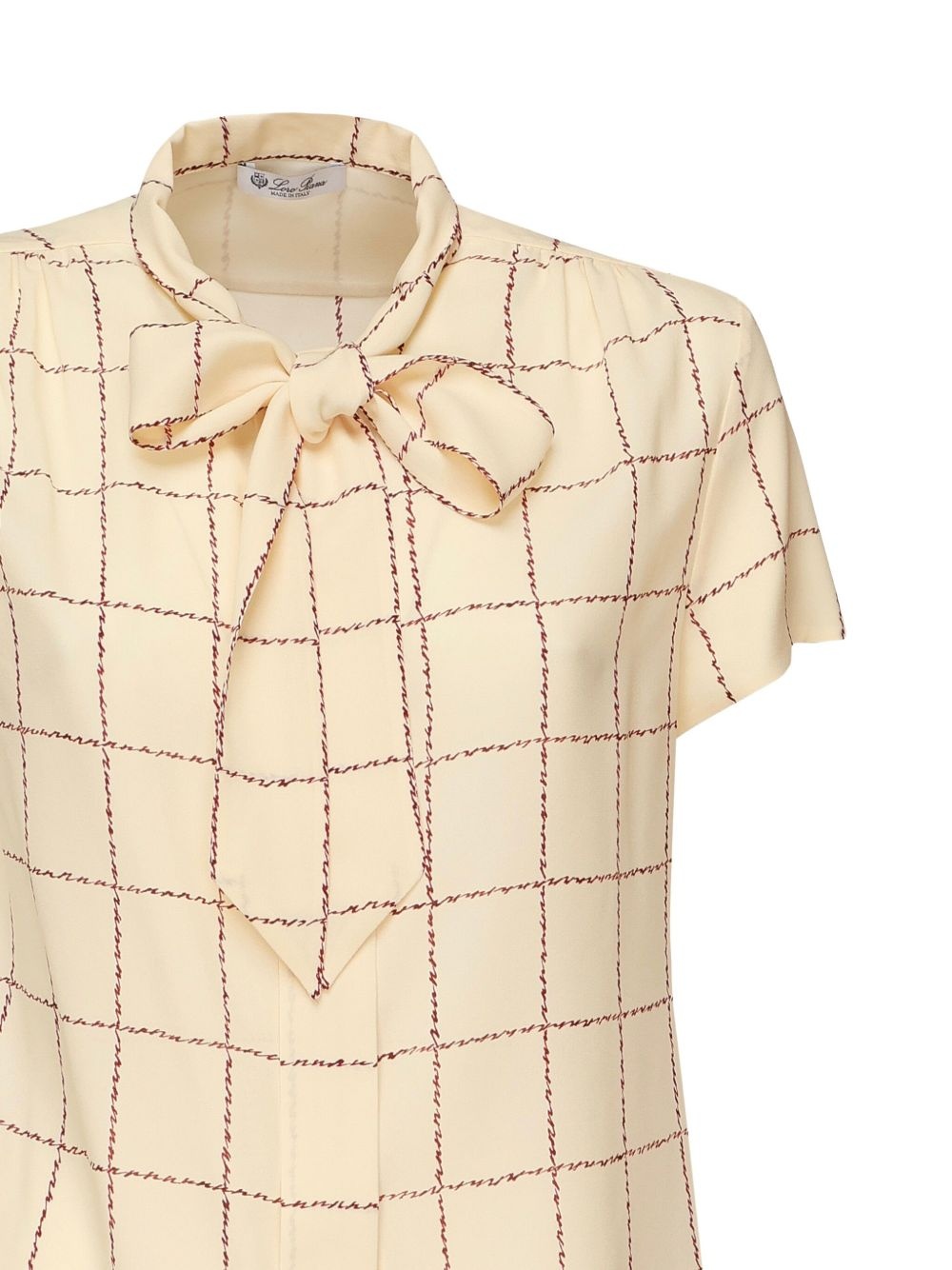 Febe pussy-bow silk blouse - 5