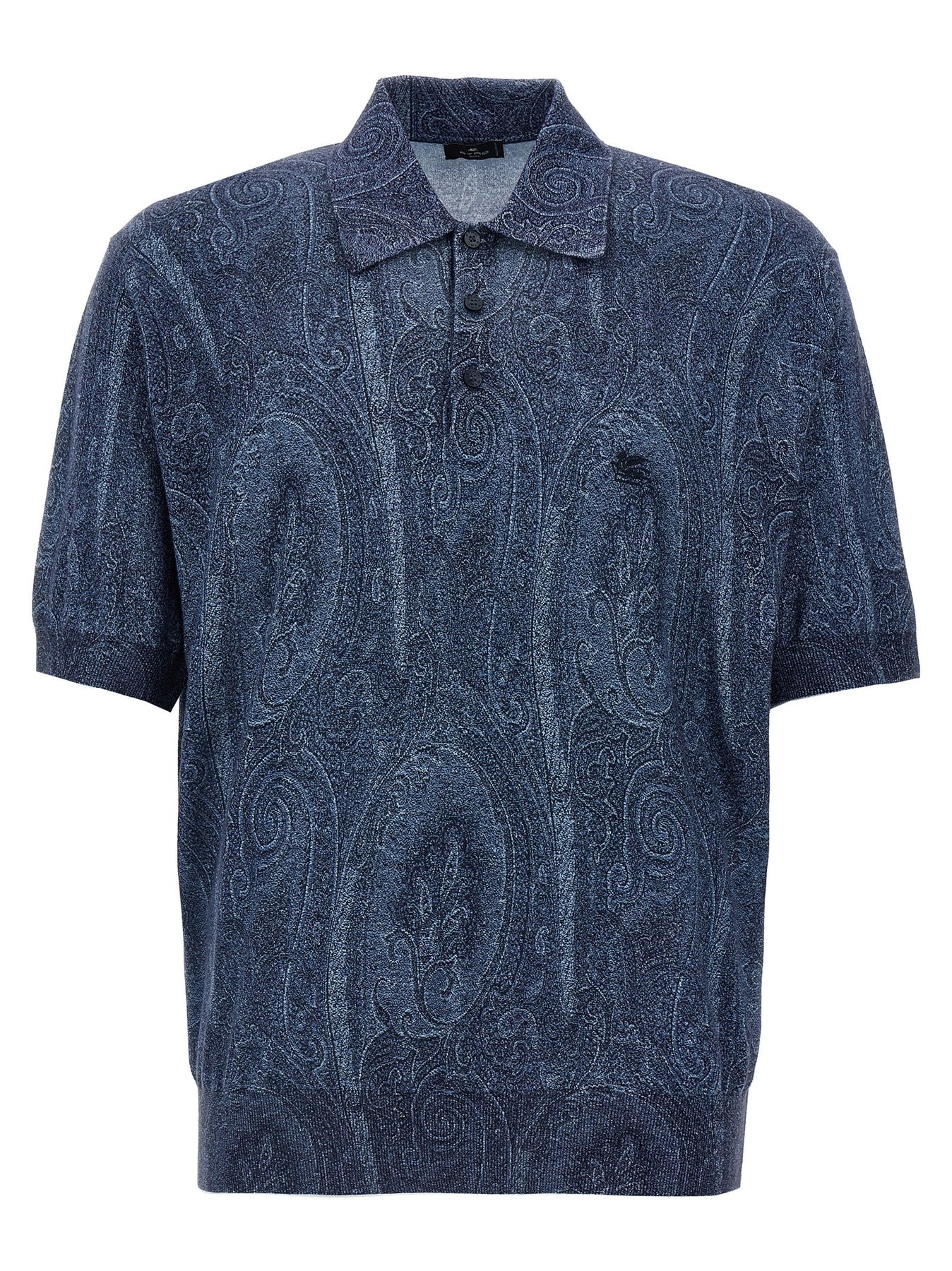 Paisley Polo Blue - 1