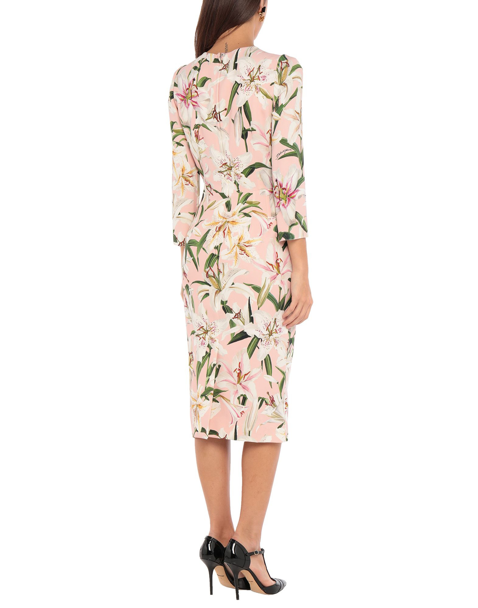 Pink Women's Midi Dress - 4