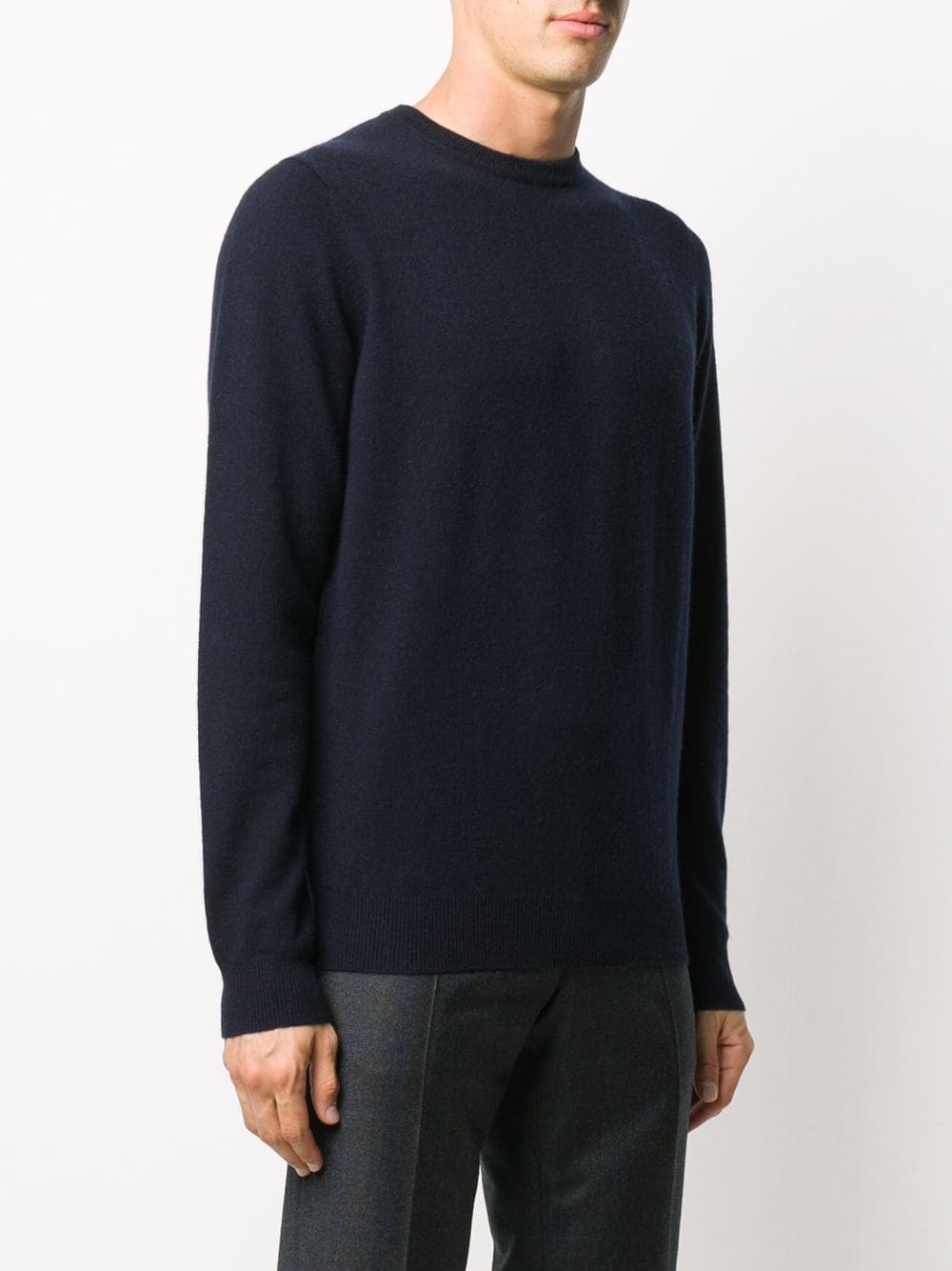 navy cashmere jumper - 4