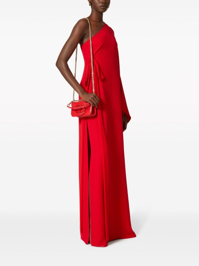 Valentino Cady Couture one-shoulder silk gown outlook