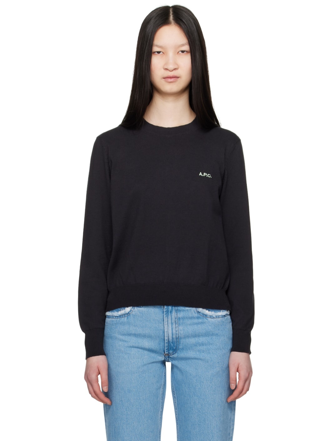 Black Vera Sweater - 1