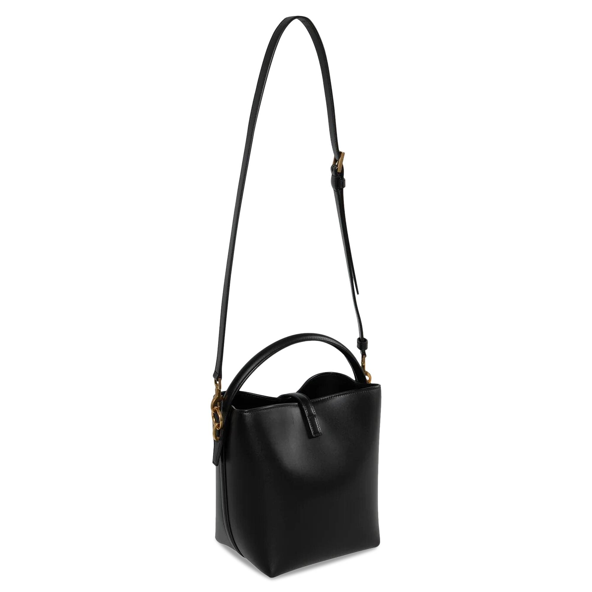 Saint Laurent Le 37 Leather Shoulder Bag 'Black' - 2