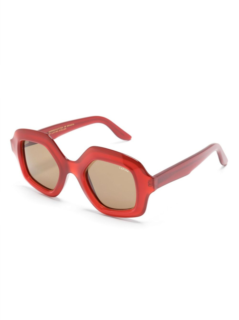 LAPIMA Cecilia oversized-frame sunglasses outlook