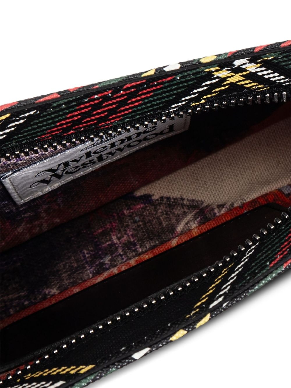 plaid shoulder bag - 5