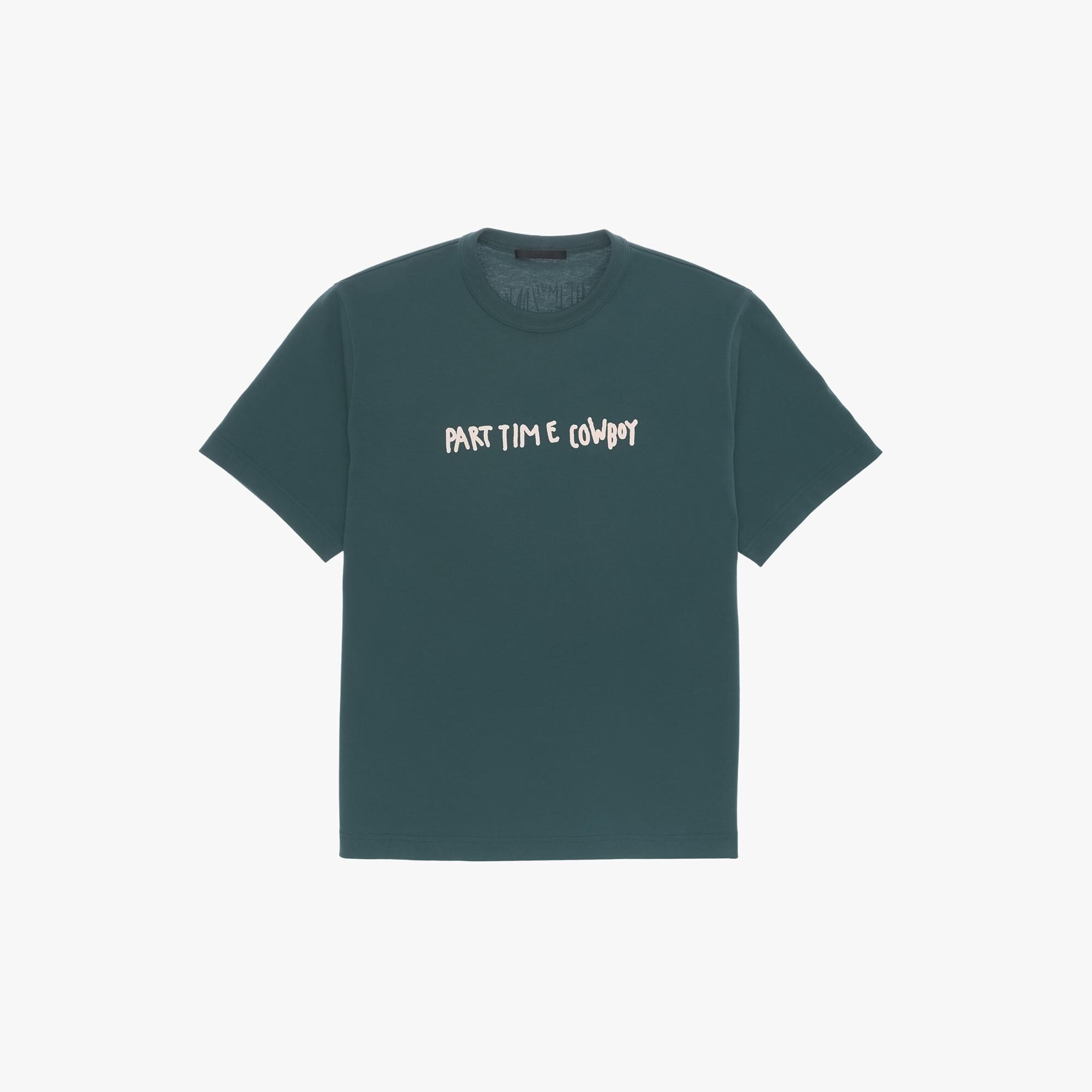 SCRIBBLED COWBOY LOGO TEE - 1