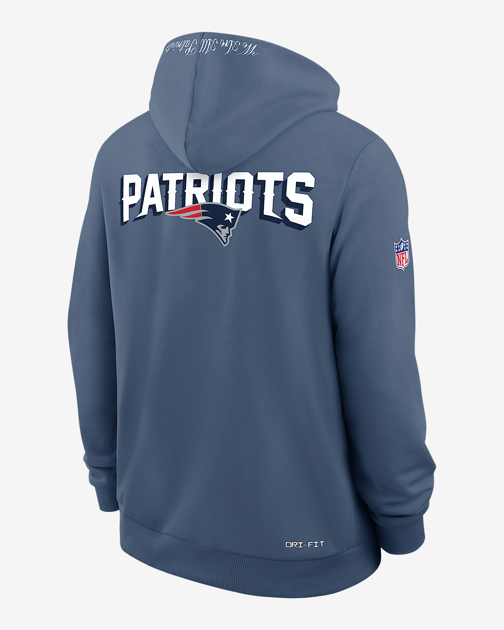 New England Patriots Rivalries Collection Sideline Men's Nike Dri-FIT NFL Pullover Hoodie - 2