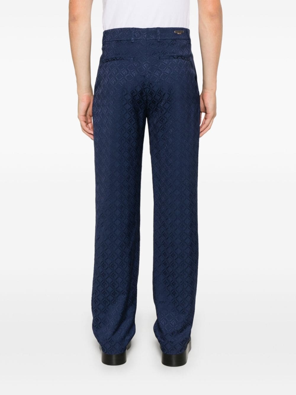 Moon Diamond-jacquard trousers - 4