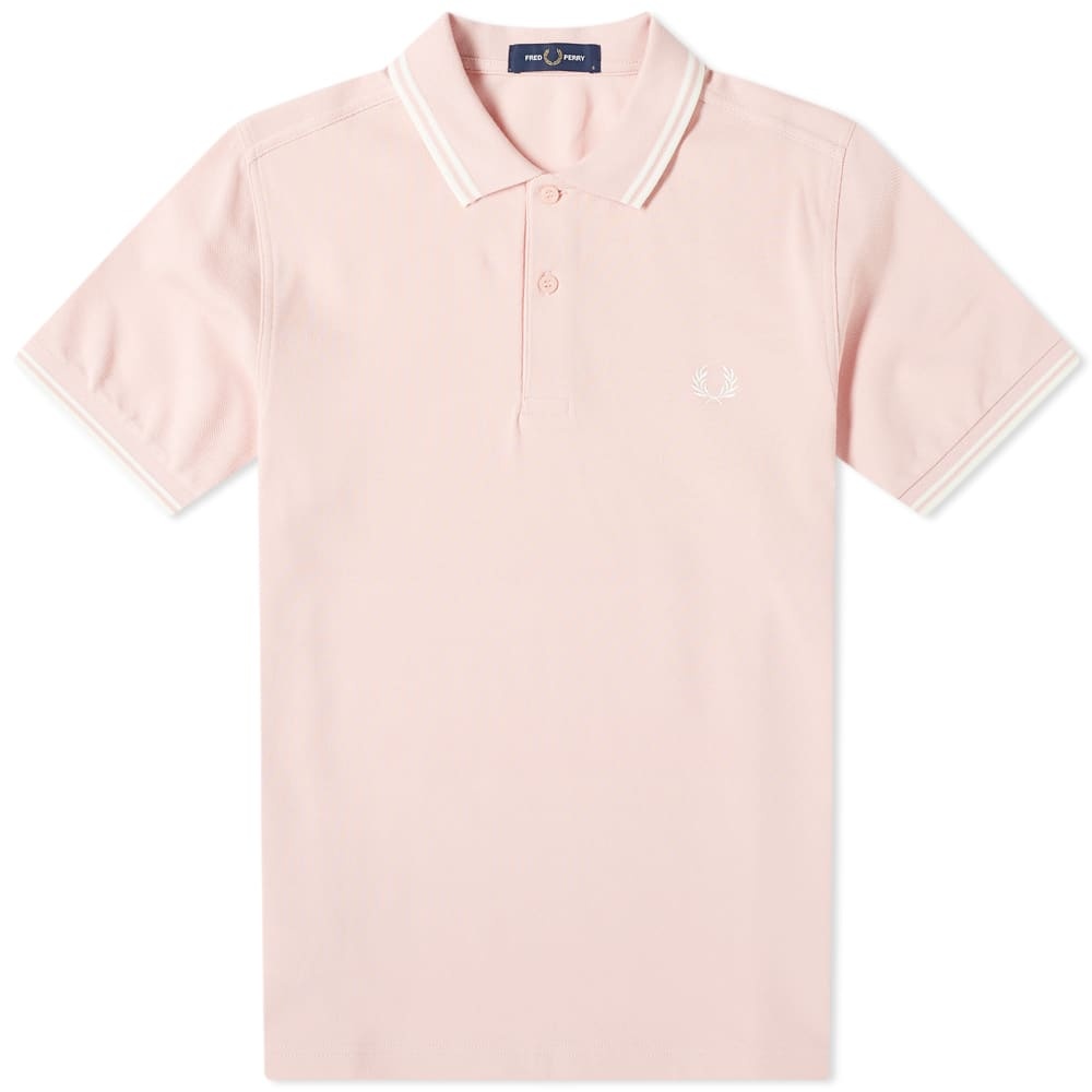 Fred Perry Authentic Slim Fit Twin Tipped Polo - 1