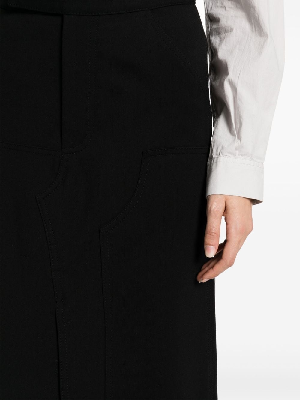 asymmetric cargo skirt - 5