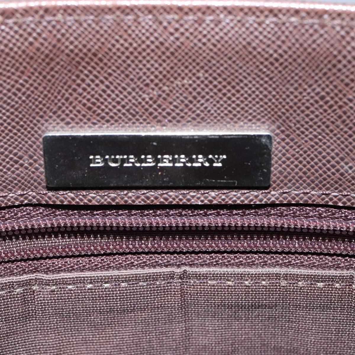 Burberry Nova Check Hand Bag Canvas Beige - 10