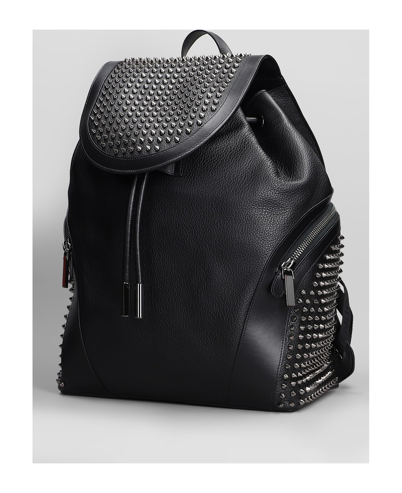 Funky Backpack In Black Leather - 2