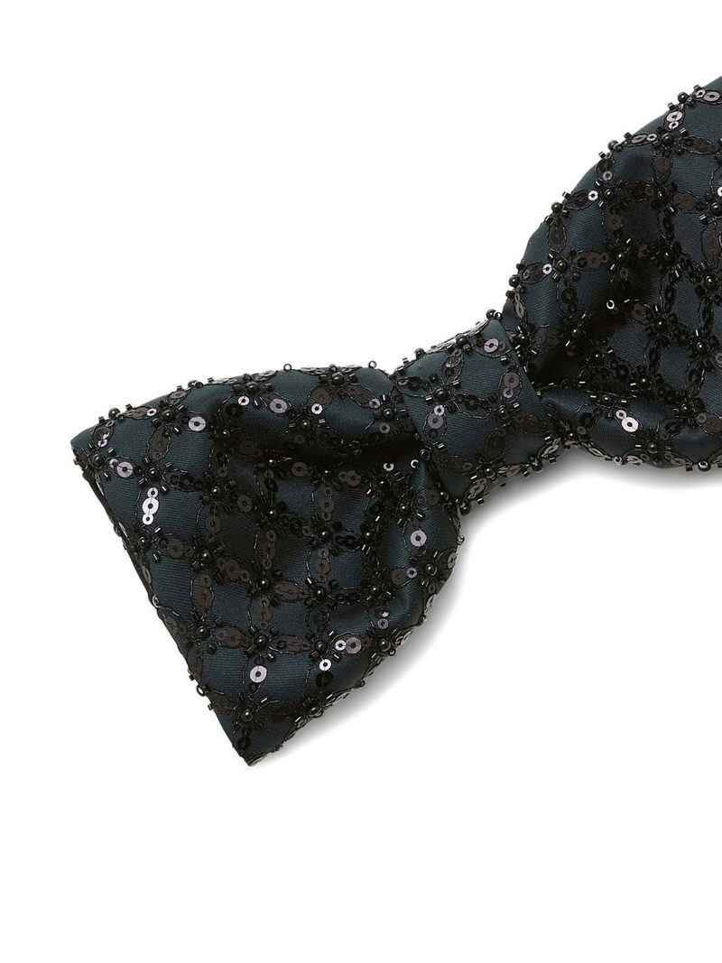 DOROTHEE SCHUMACHER sequin bow tie outlook