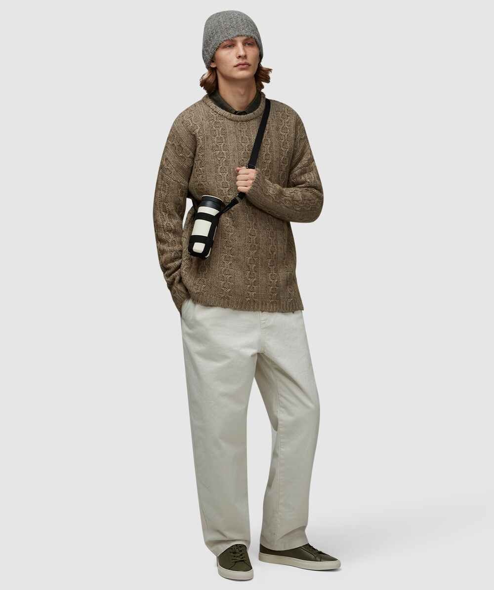 Popover roundneck knit jumper - 5