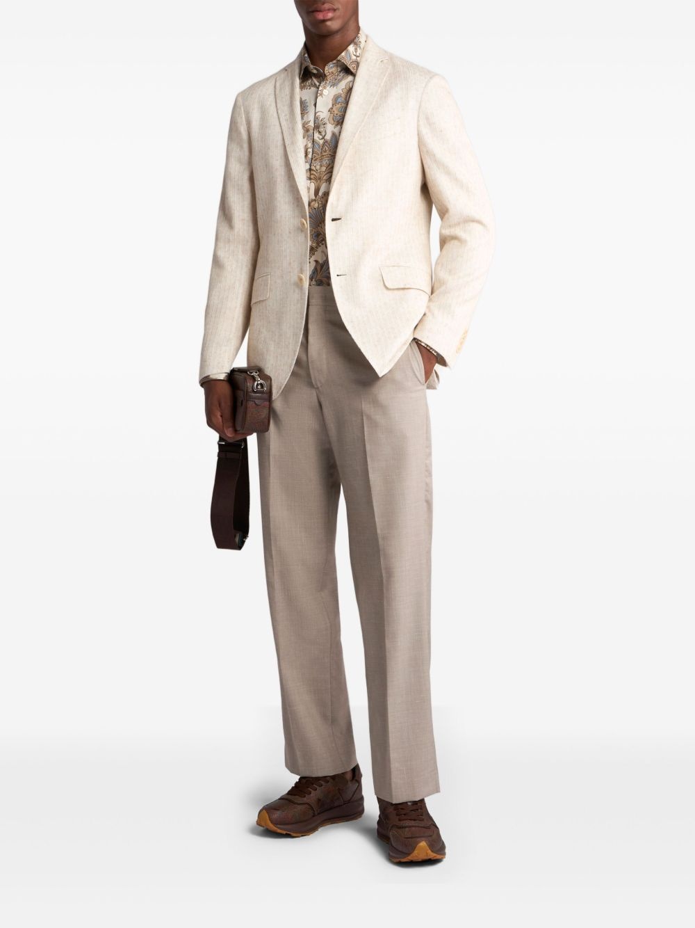 pressed-crease trousers - 2