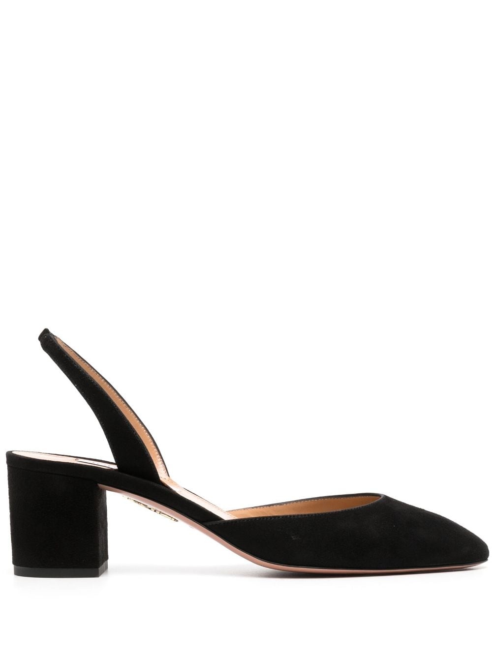 slingback block-heel pumps - 1