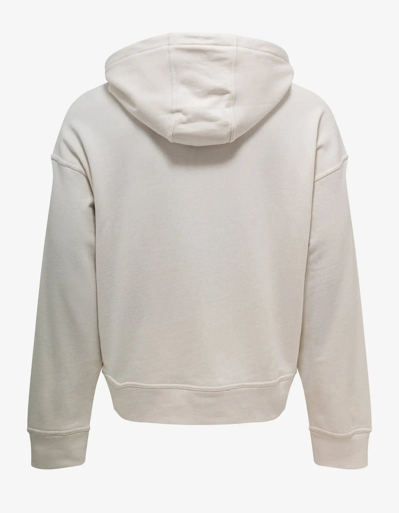 Jil Sander Jil Sander Plus Logo Natural White Hoodie outlook