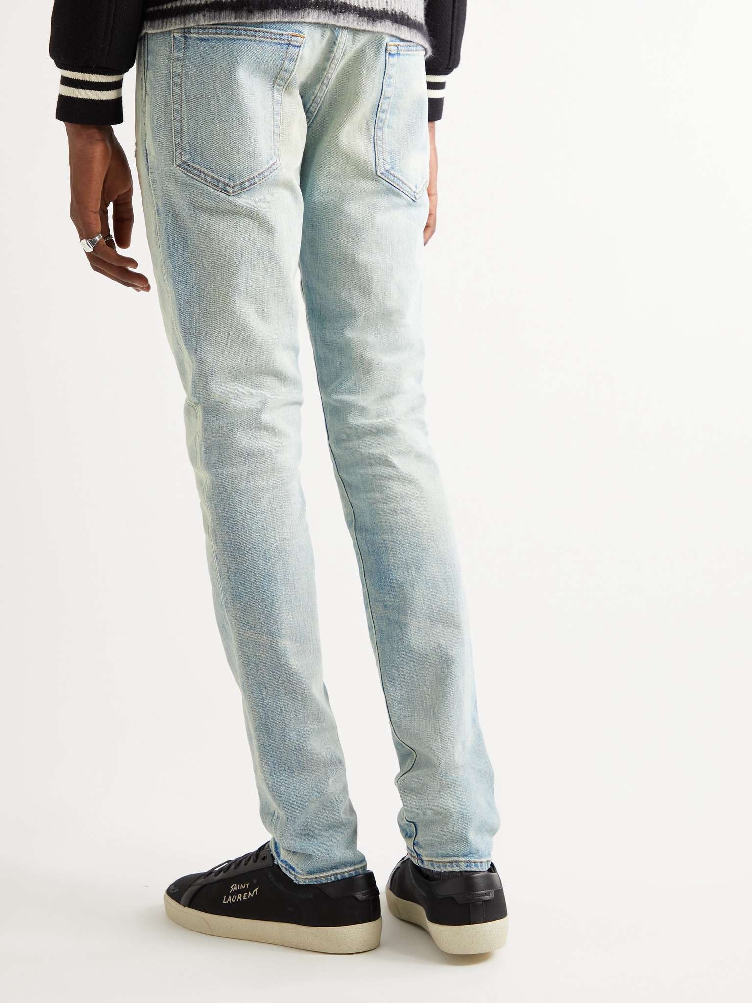 Distressed Skinny-Fit Jeans - 4