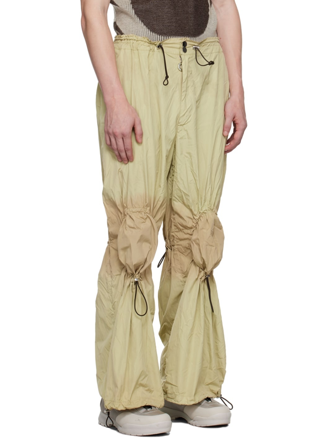 Green Adjustable Knee Trousers - 2