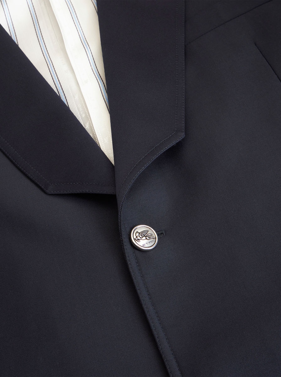 STRETCH WOOL BLAZER - 3