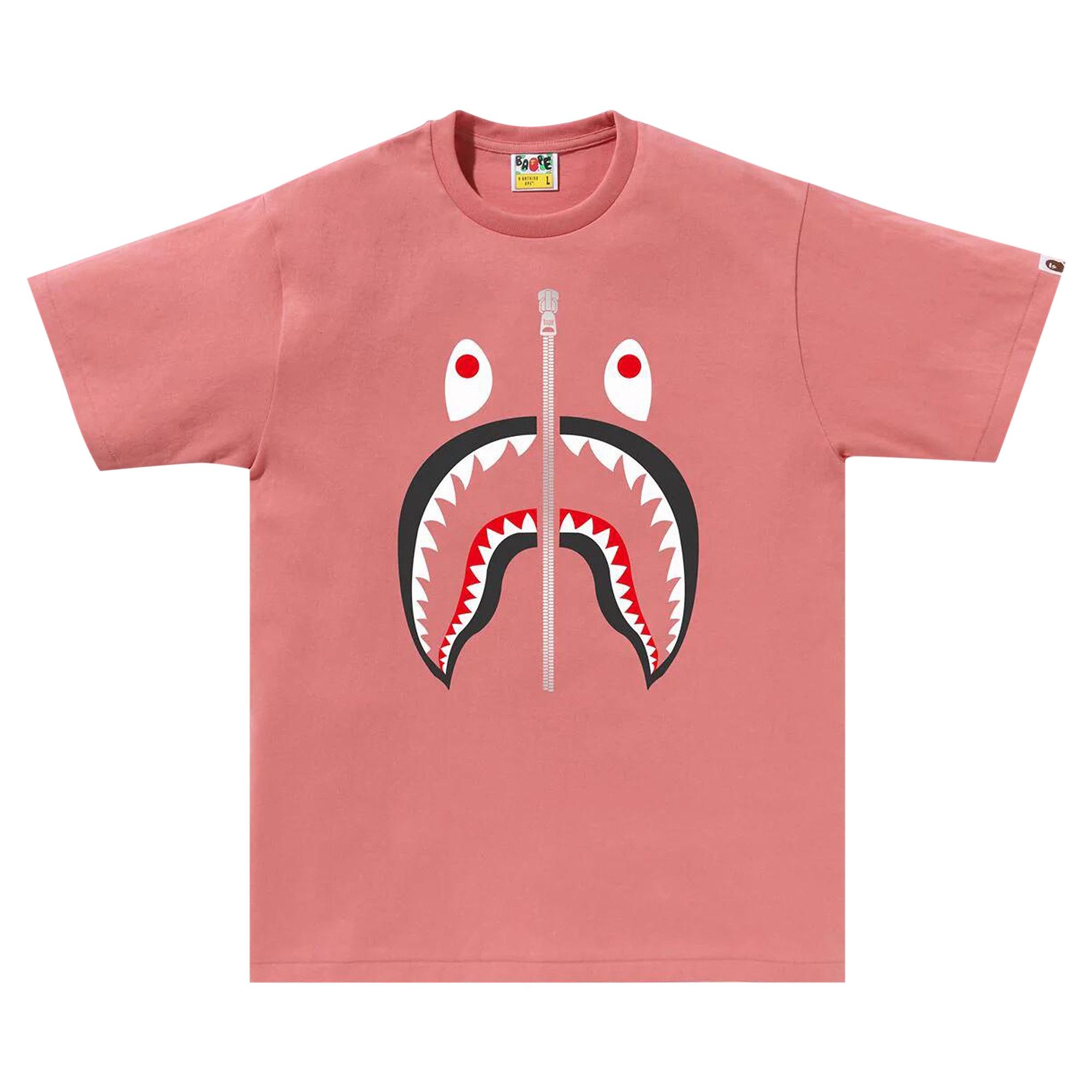 BAPE Shark Tee 'Pink' - 1