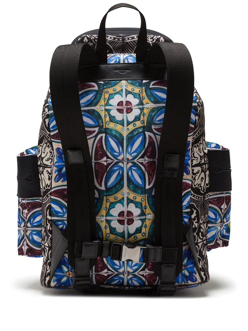 stained-glass print backpack - 3