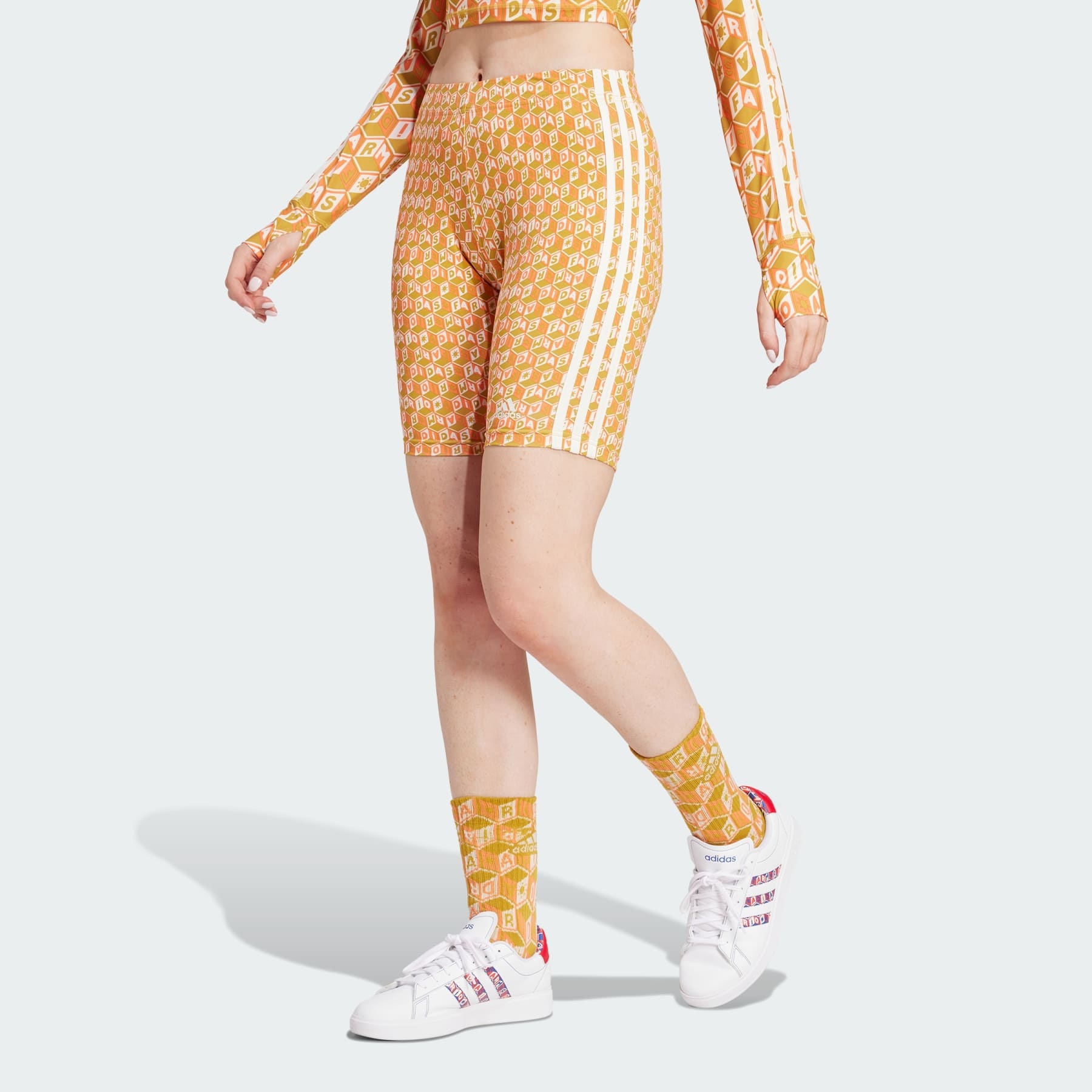 adidas x FARM Rio Bike Shorts - 2