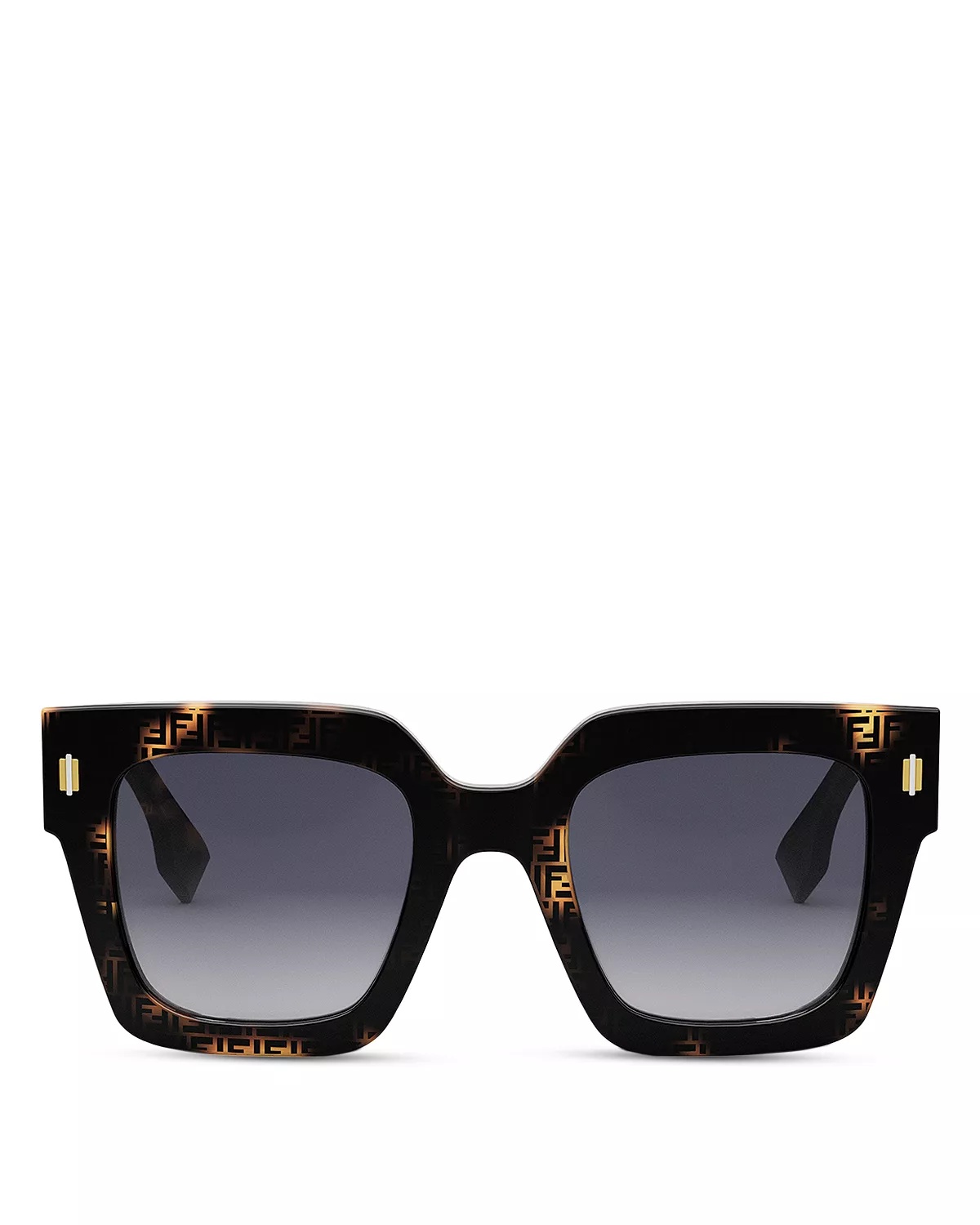 Roma Square Sunglasses, 50mm - 2