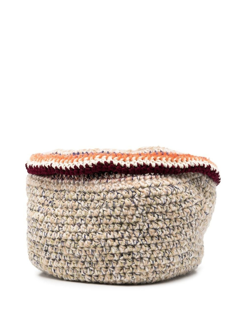 chunky-knit wool shoulder bag 3