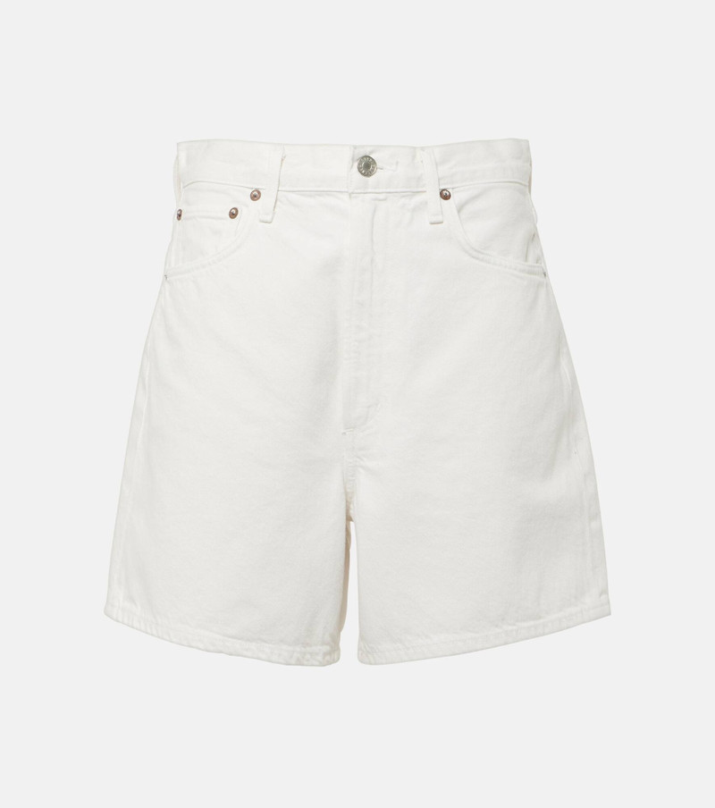 Stella high-rise denim shorts - 1