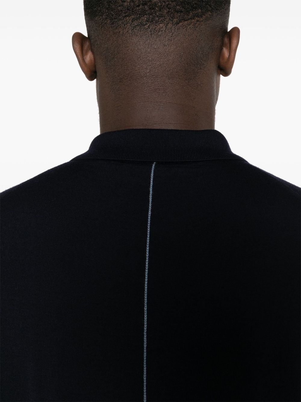 logo-embroidered polo shirt - 5