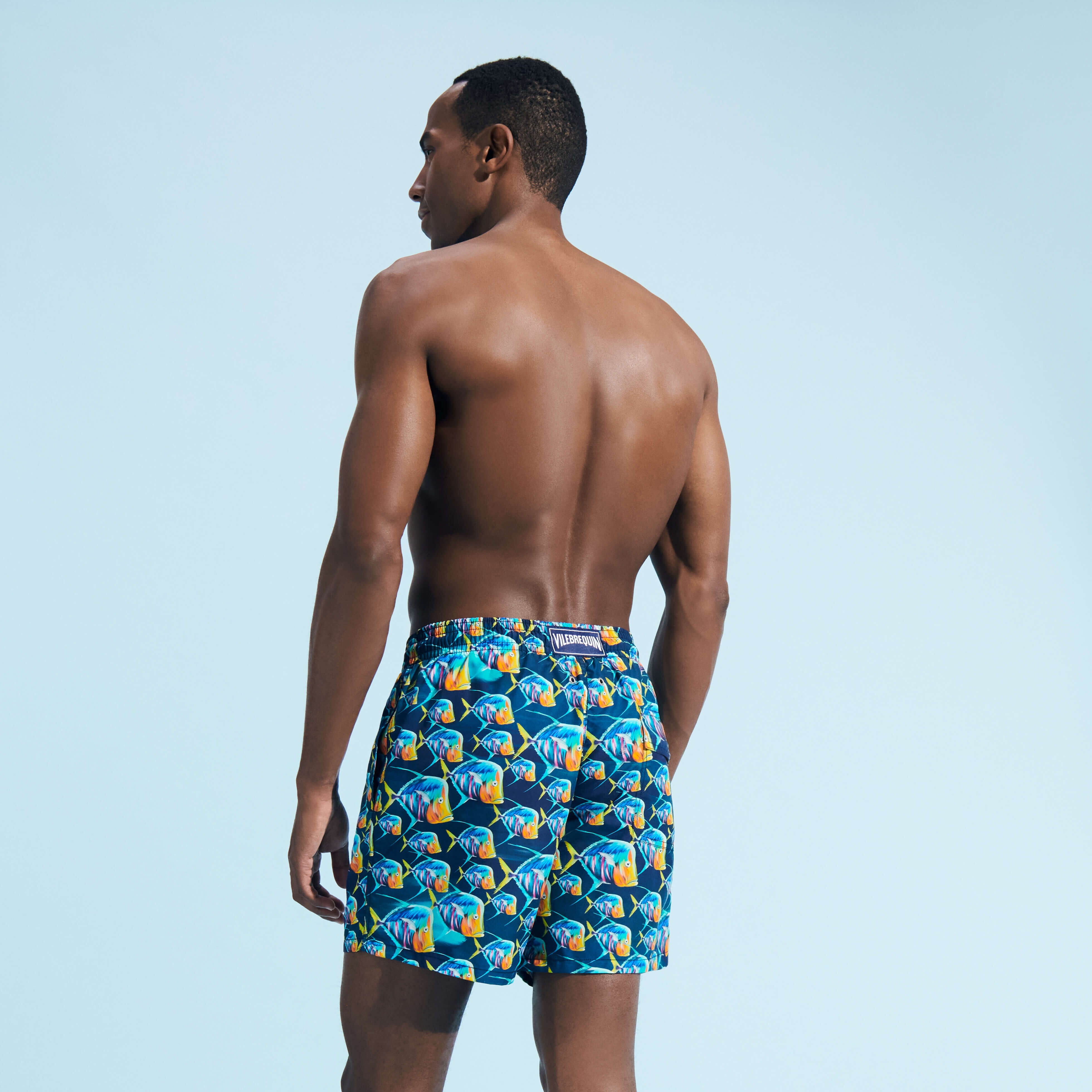 Men Swim Trunks Piranhas - 4