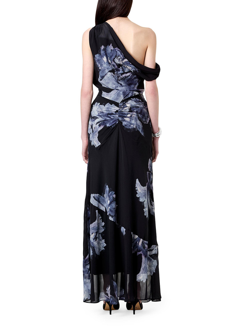 Women's Elza Floral One-Shoulder Maxi Dress - Azalea Floral 4