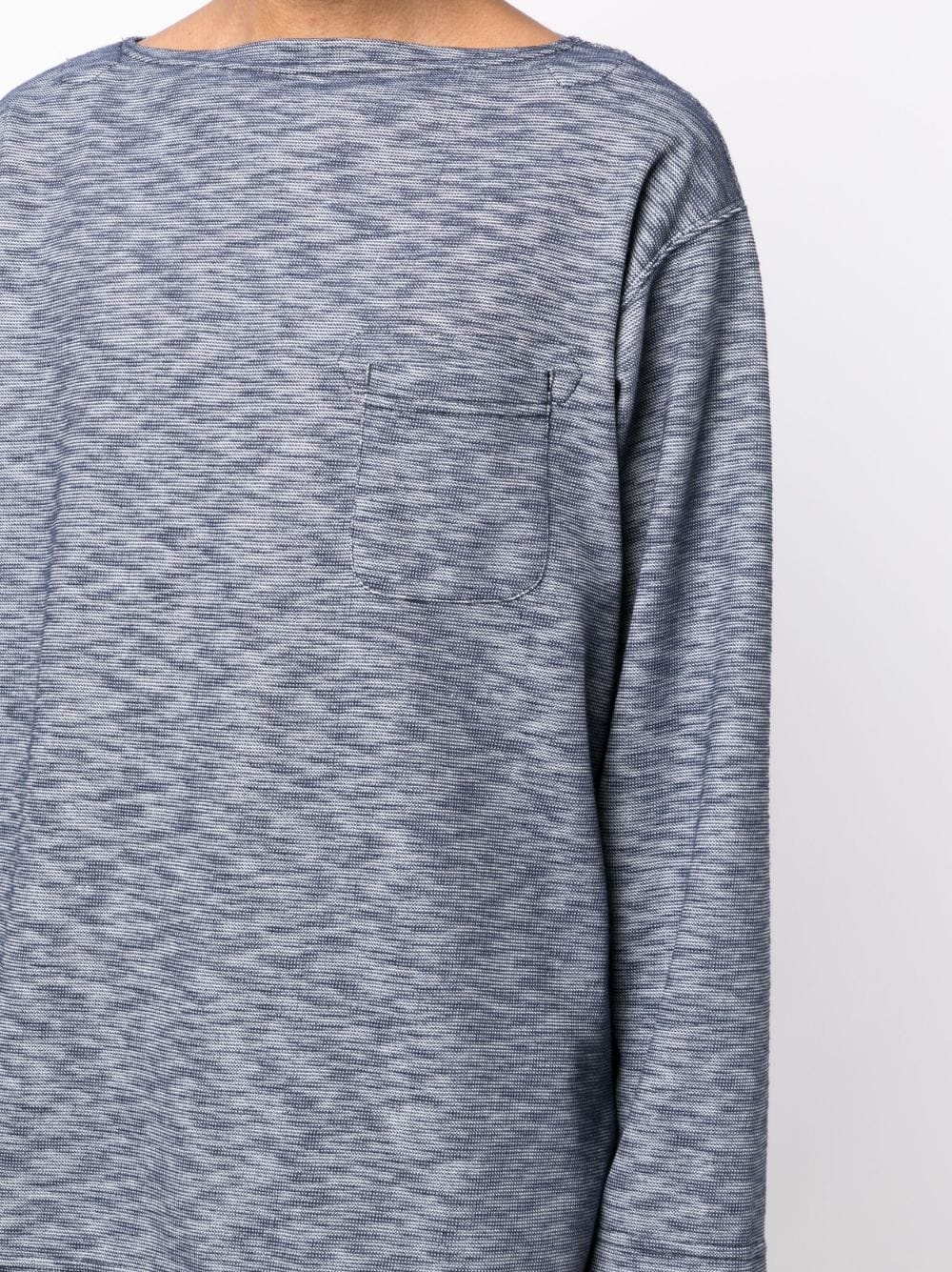 Basque slub-texture sweatshirt - 5