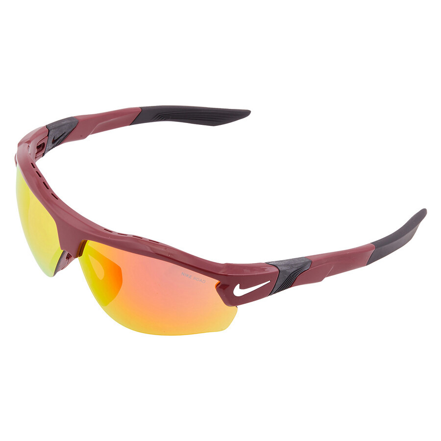 Nike Red Mirror Square Men's Sunglasses NIKE SHOW X3 TEAM DN9252 677 72 - 3