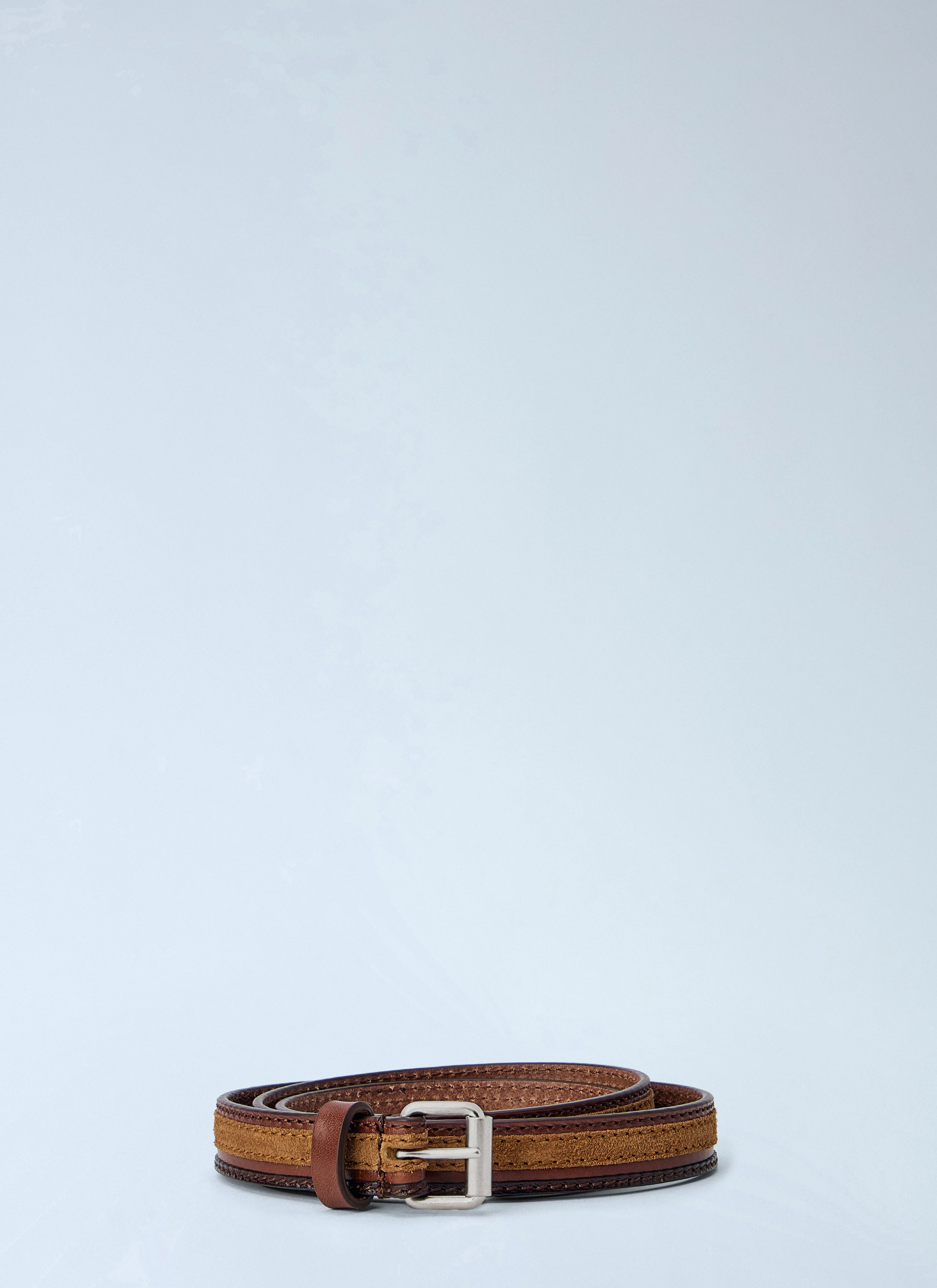 Textured Leather Belt - 1