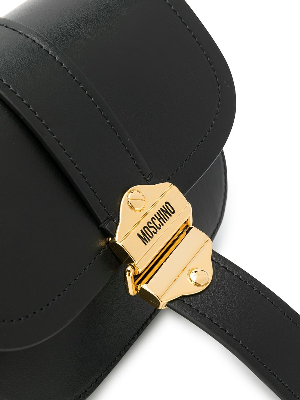 logo-plaque belt bag - 4