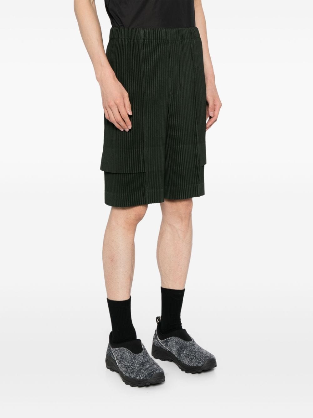 Cargo pleated Shorts - 3