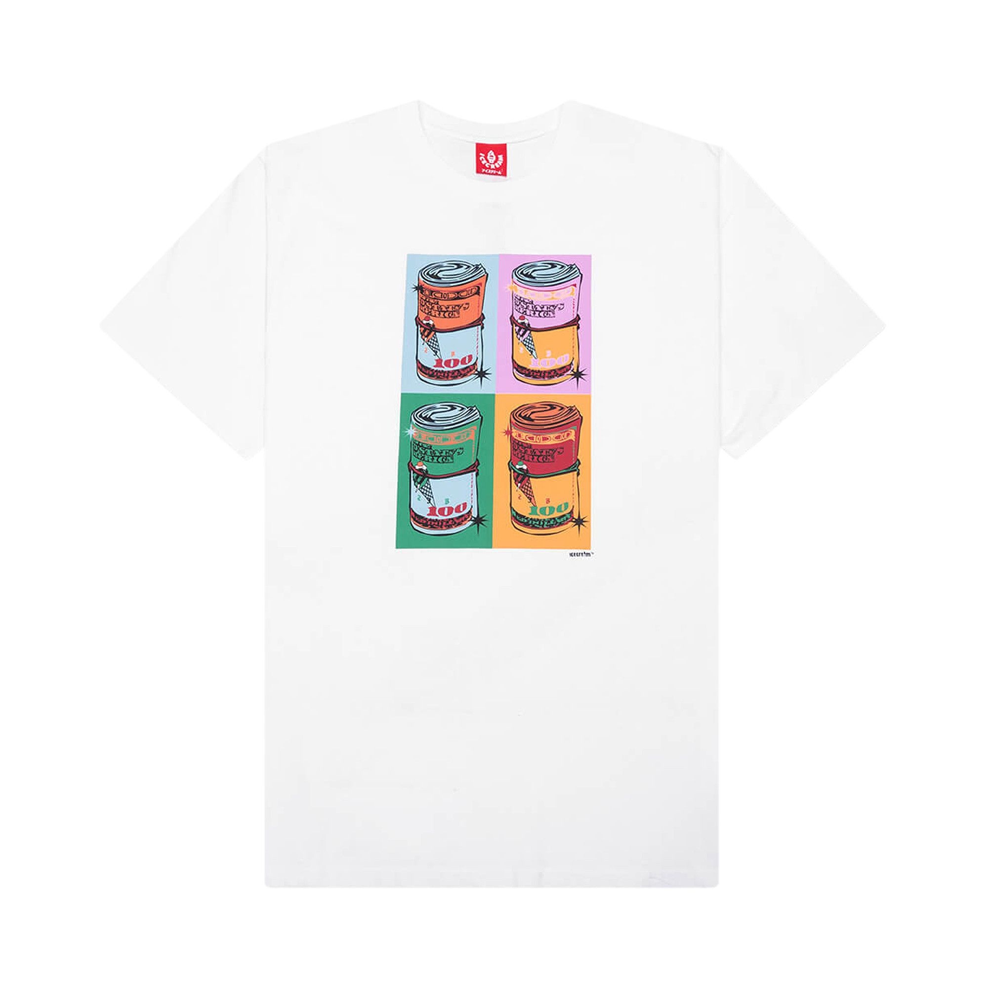 Icecream Warbucks Short-Sleeve Tee 'White' - 1