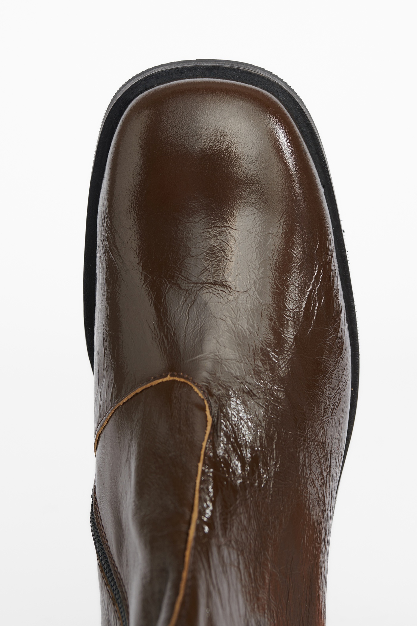 Camion Boot Olive Leather - 2