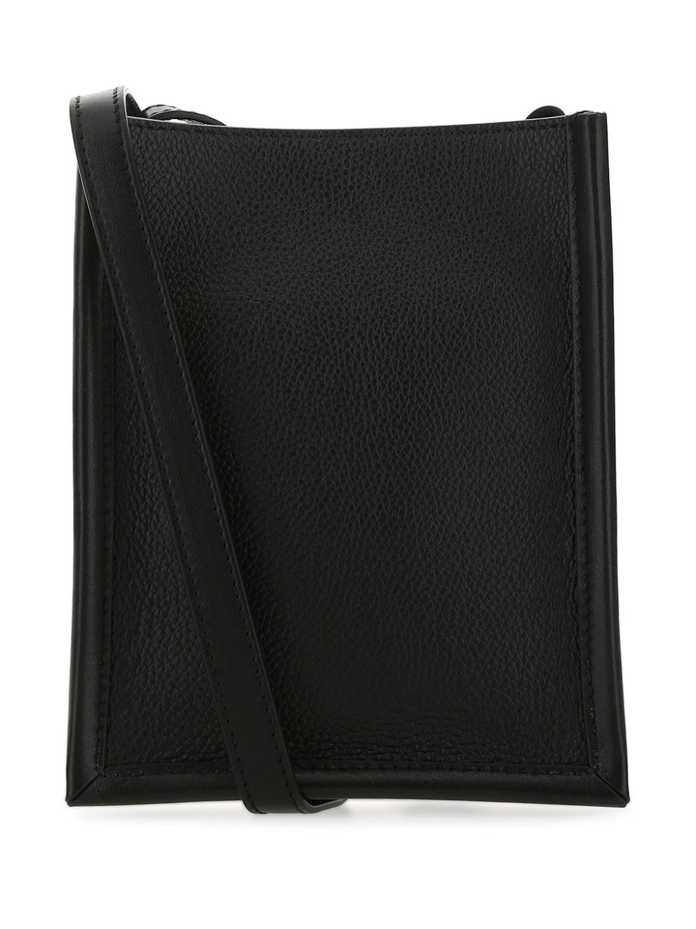 structured leather crossbody bag - 2
