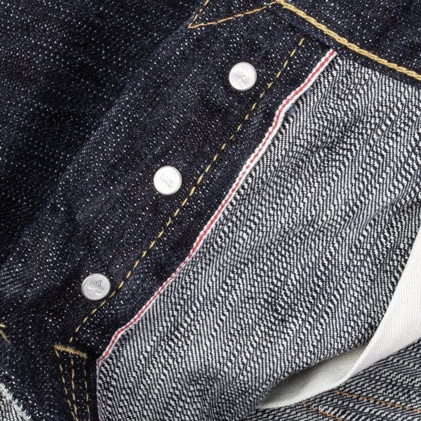 IH-777S-SLB 16oz Slubby Selvedge Denim Slim Taper Indigo - 9