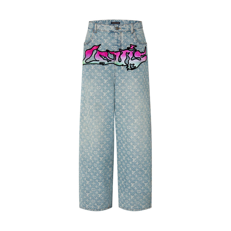 Baggy Denim Pants - 1