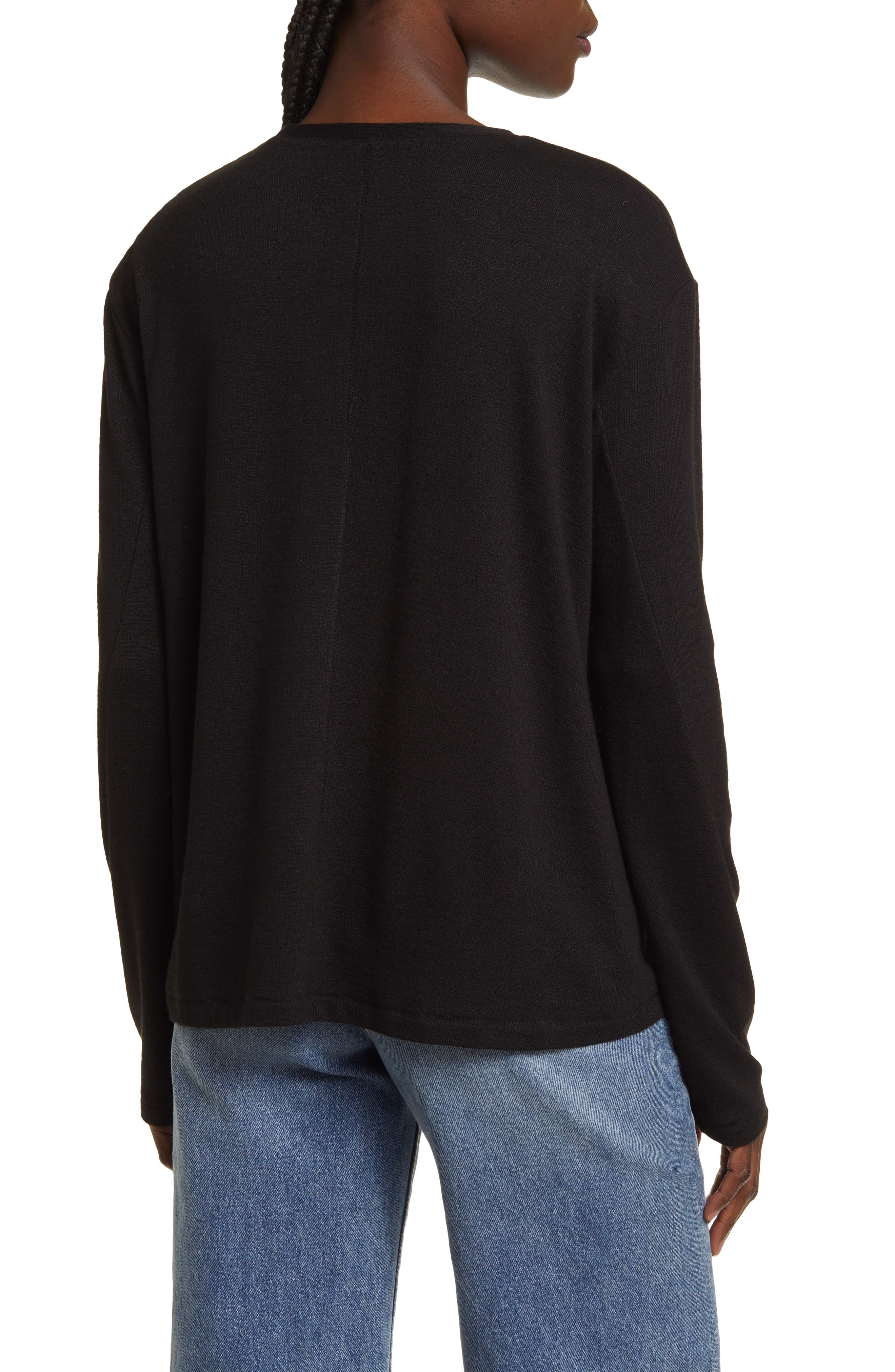 The Knit Long Sleeve T-Shirt - 2