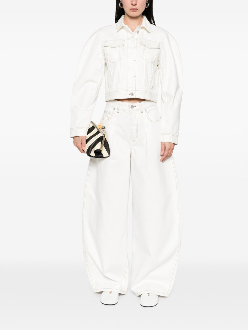 JACQUEMUS The Ovalo de-Nîmes denim jacket outlook
