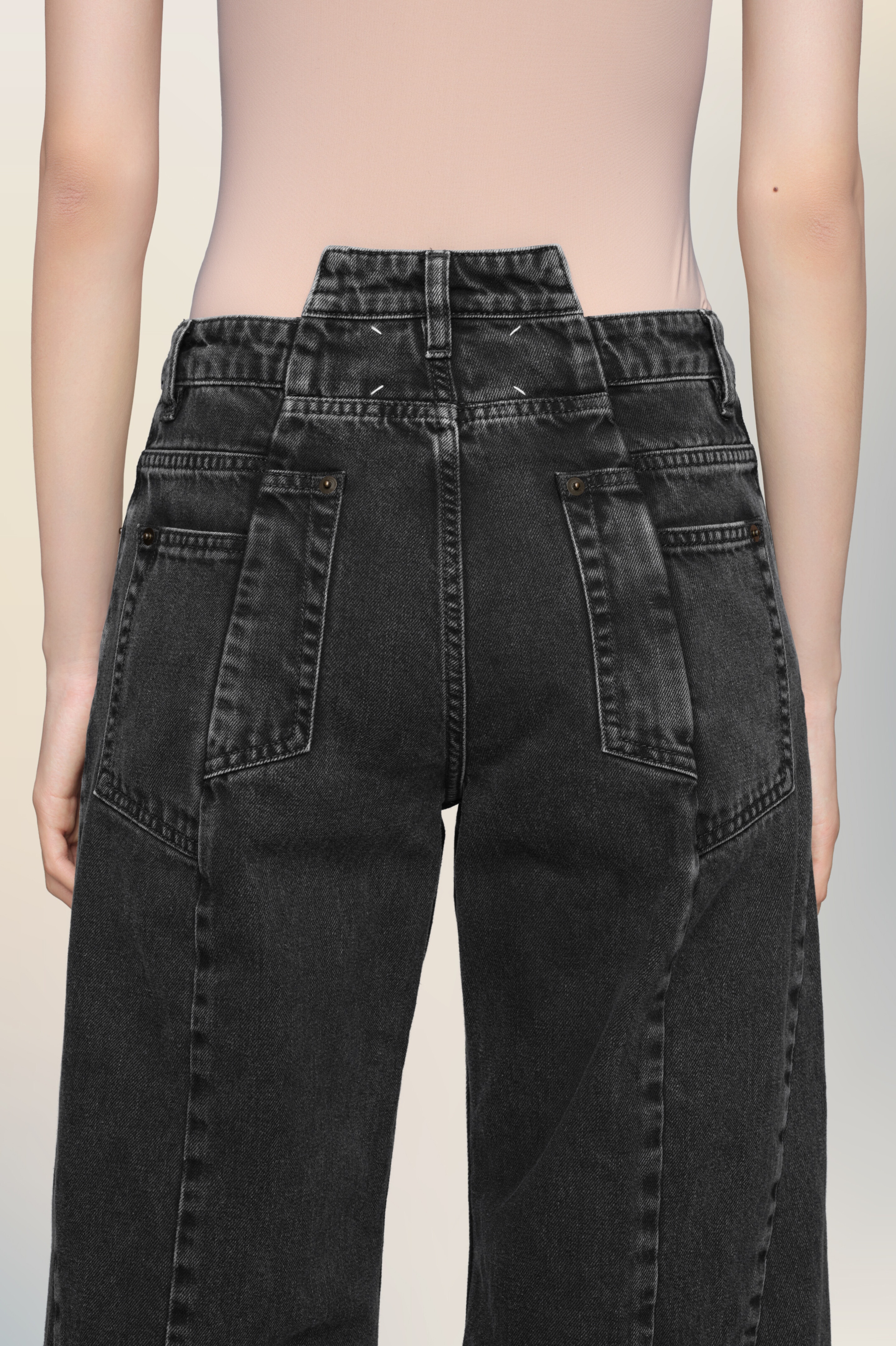 Cut-out jeans - 6