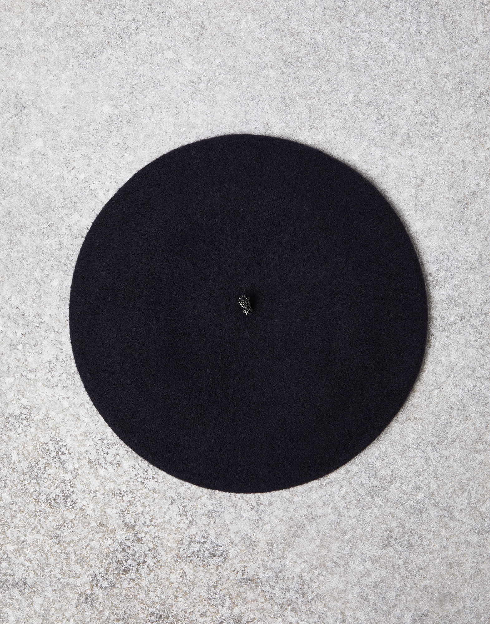 Wool beret with Precious detail - 1