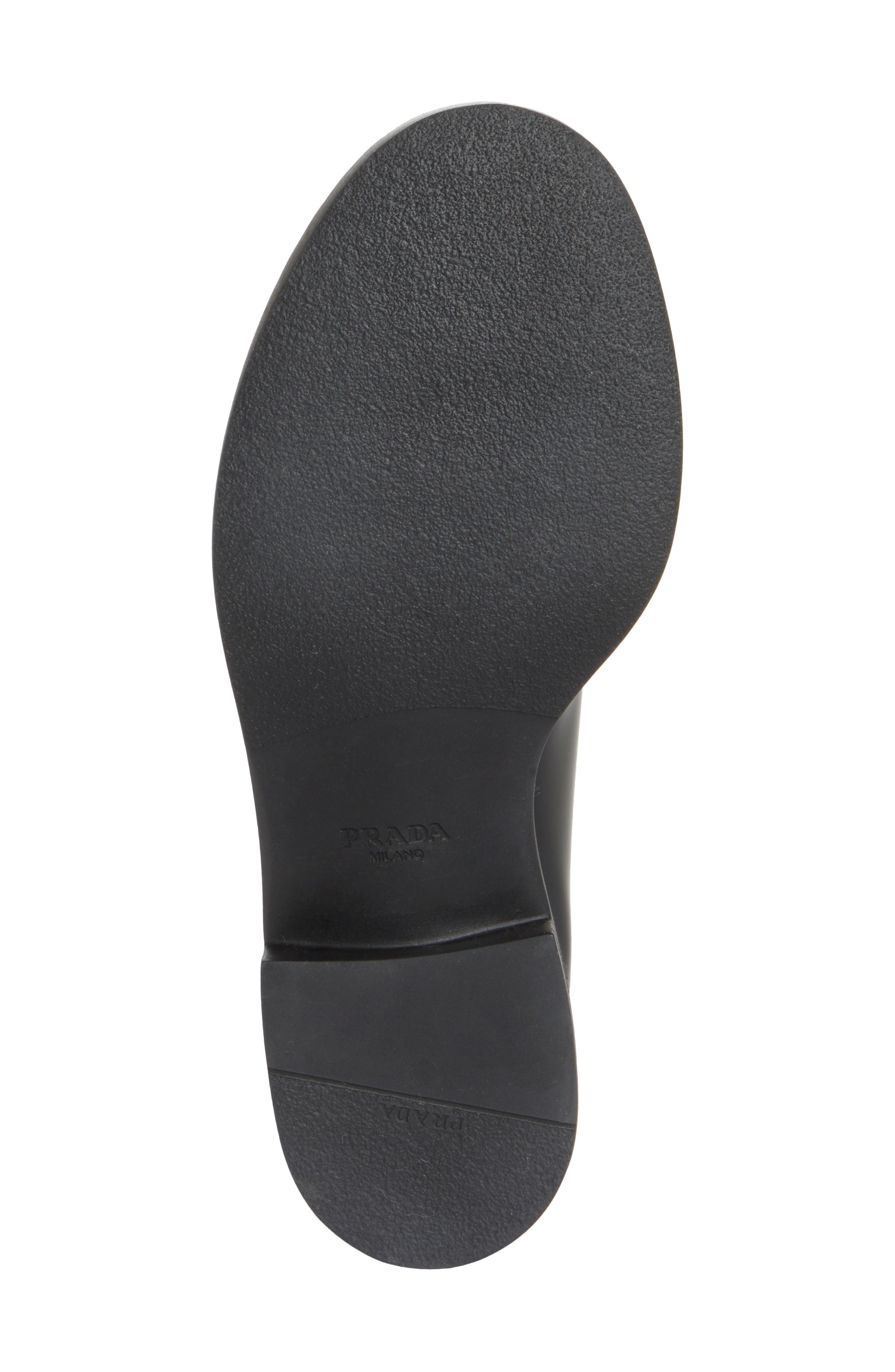 Triangle Logo Patent Leather Loafer - 6