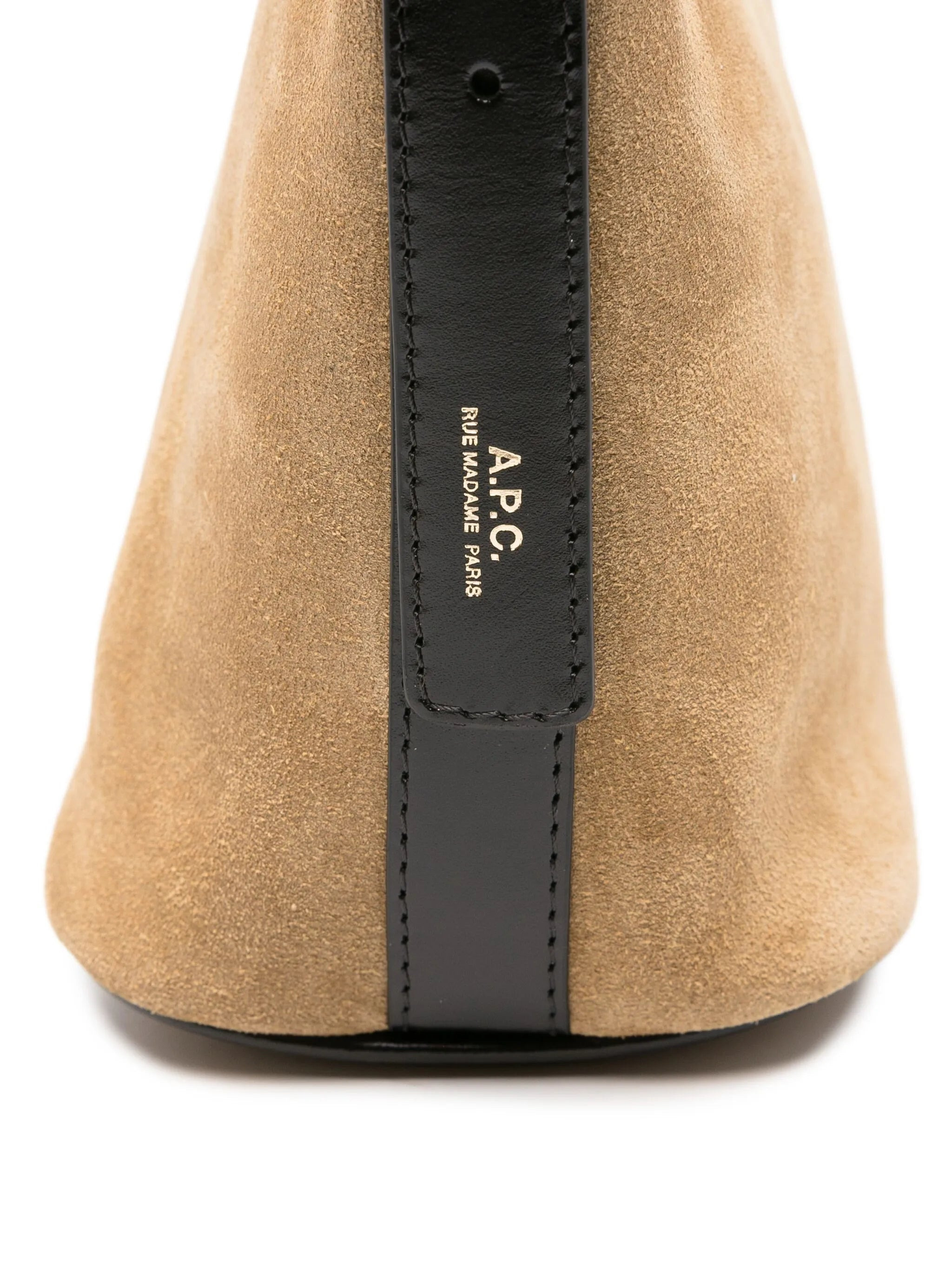 A.p.c. Suede Zip-fastening Shoulder Bag - 5