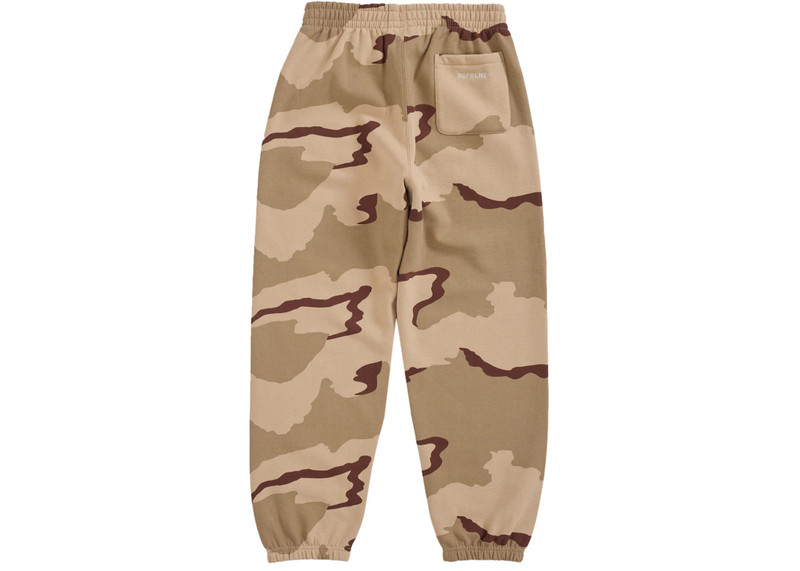 Supreme Supreme $ Sweatpant Desert Camo outlook